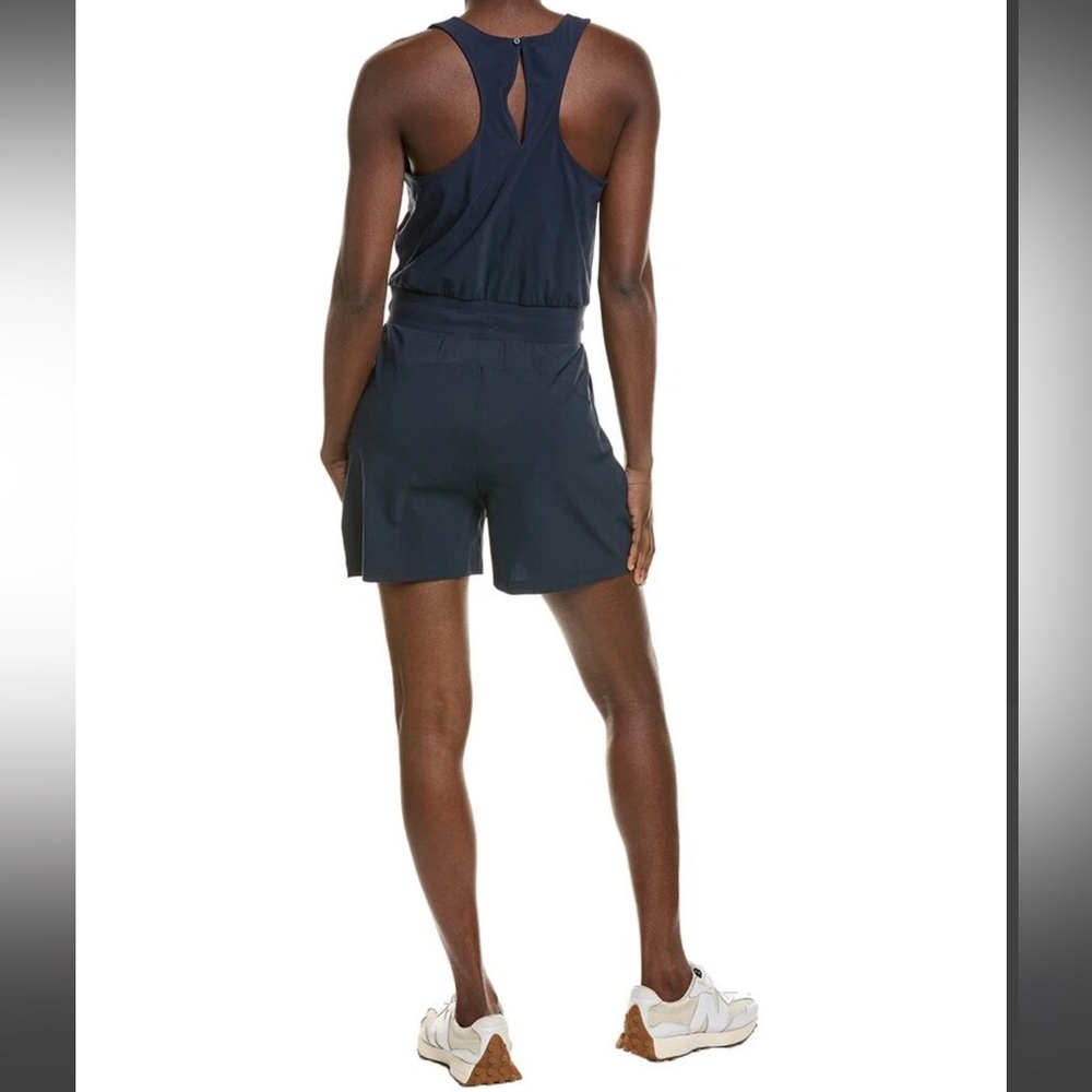Sweaty Betty Explorer Romper Women's US 8 /UK M Navy Blue Lightweight Athleisure
